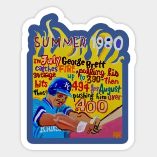 Summer of Brett Sticker